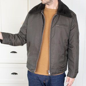 Fleece Lined Vintage Pilot Jacket